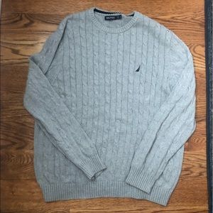 Men’s nautica cable knit sweater